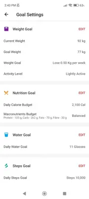 HealthifyMe android App screenshot 2